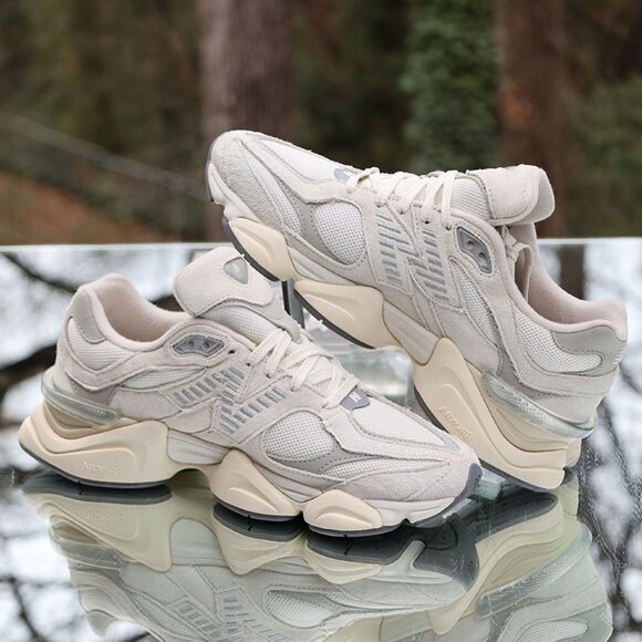 New Balance 9060 Sea Salt White - Picture 8 of 14